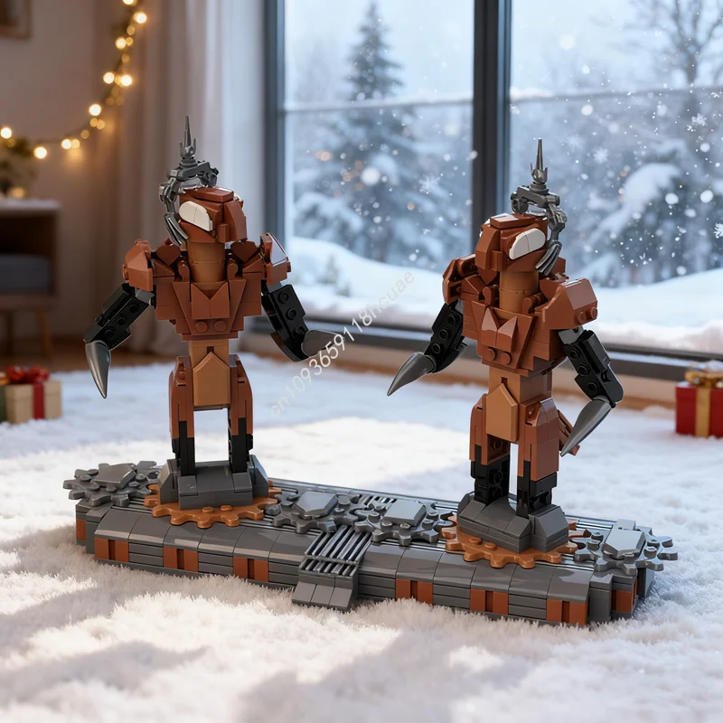 

528 шт. MOC Silksong Cogwork Dancers Модель Строительные блоки Строительство Сборка DIY Рождественский подарок Идея игрушки Образовательный кирпич Дети