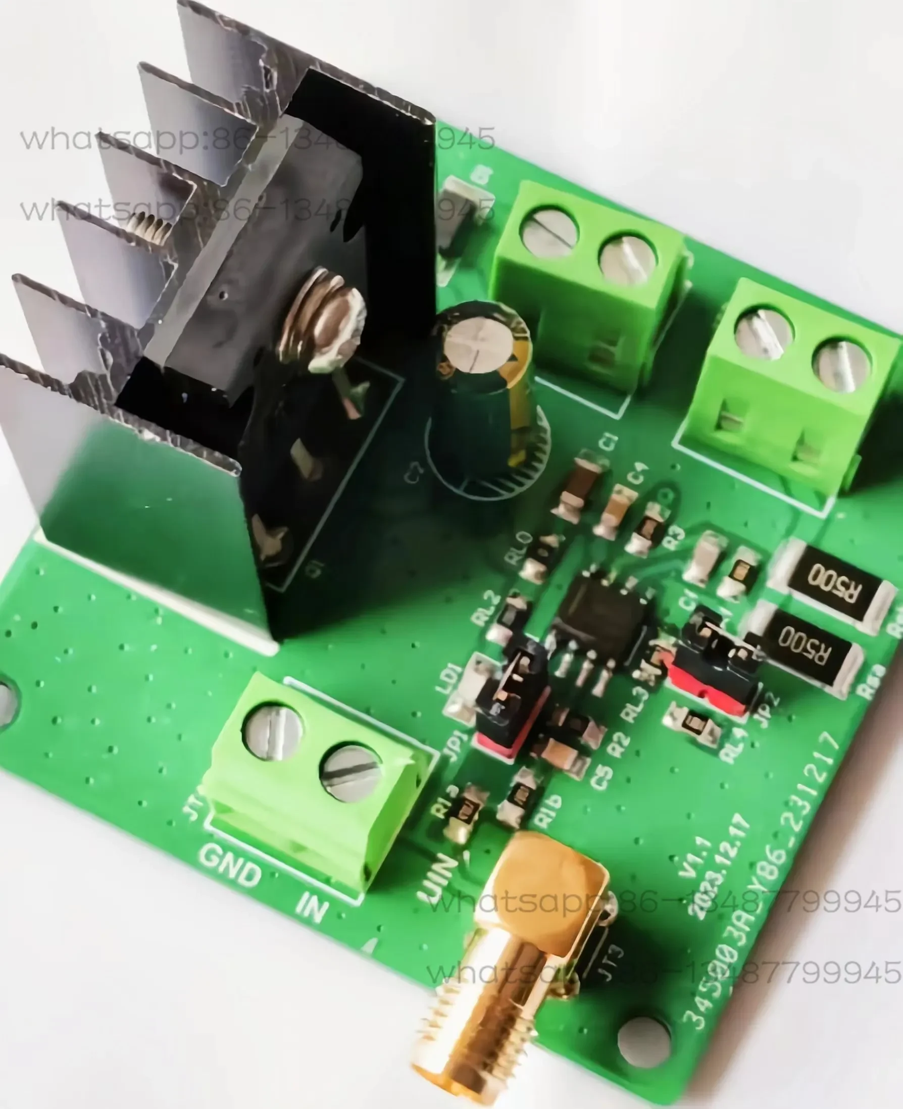 Voltage Controlled Current Source Module, High Linear High Power LED Constant Current Driver E/O Converter