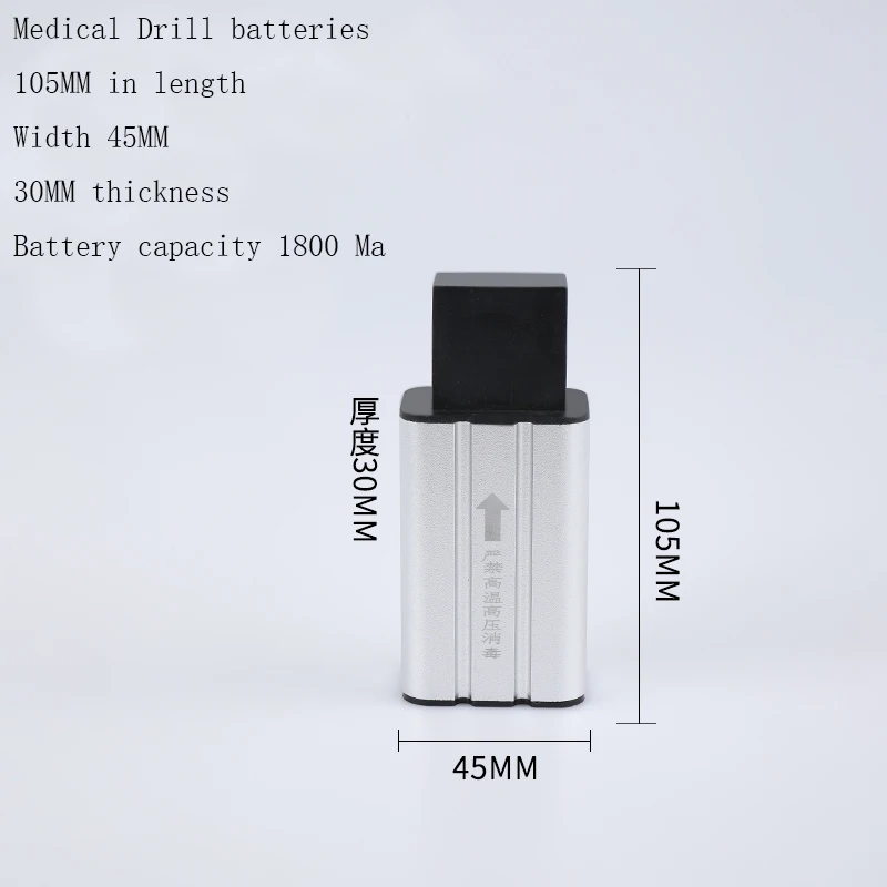 Medische elektrische boormachine, hoge temperatuur, hoge druk, orthopedische boor, solide boren, orthopedische instrumenten