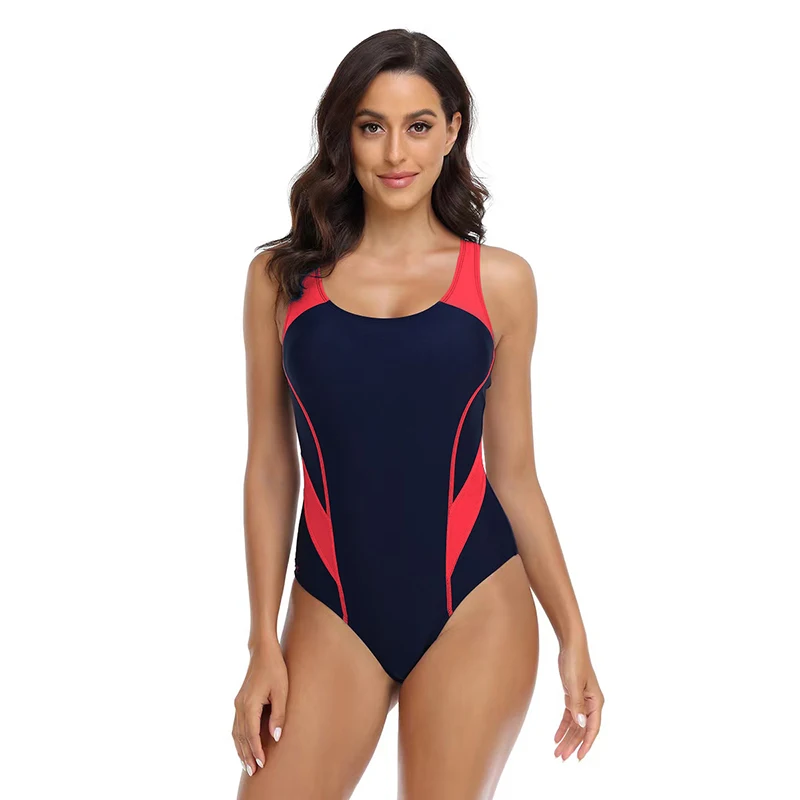 2024 Women Sports Swimsuits One Piece High Cut Hollow Out Sexy Monokini Female Bikini Mujer Bathers Bathing Suit Mujer Swimwear