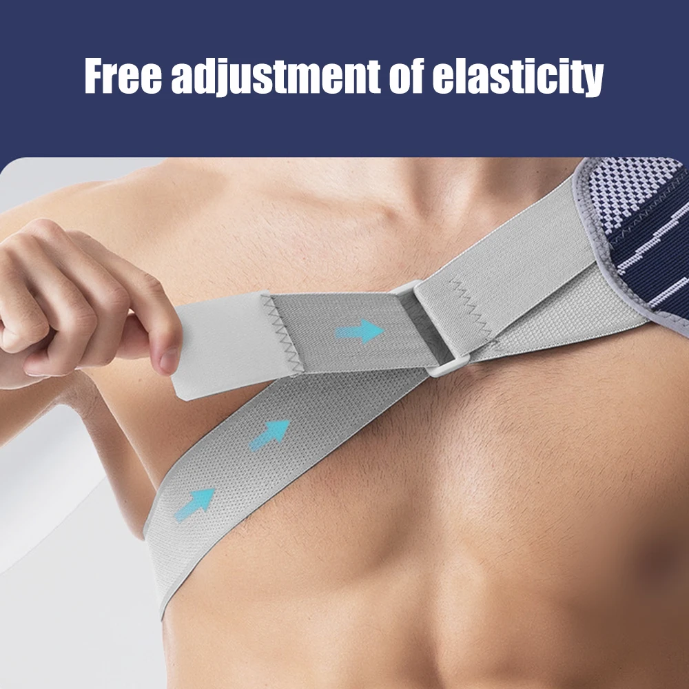 

1pc Shoulder Stability Brace Compression Sleeve for Rotator Cuff Support, Injury Prevention, Dislocated AC Joint, Labrum Tear