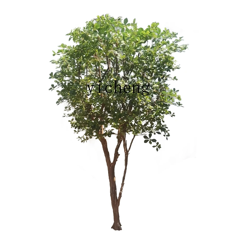 XL Simulation Green Plant Large Fake Trees Imitative Tree Landscape Landscaping Floor-Standing Decorations Shaped Tree