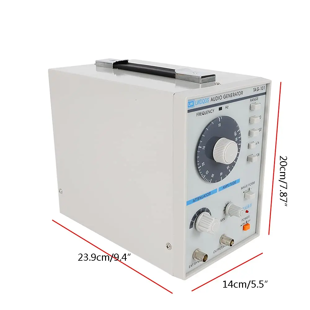Professional Upgraded Signal Generator, High Precision Function Signal Generator,  Low-frequency Signal Generator 10Hz~1 MHz