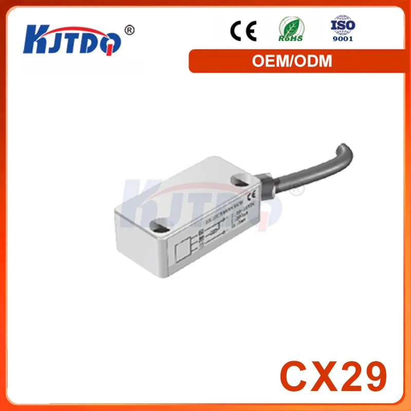 CX29 2 Wire 3 Wire IP67 24V 48V 110V 220V DC AC Magnetic Magnet Proximity Sensor Switch With CE