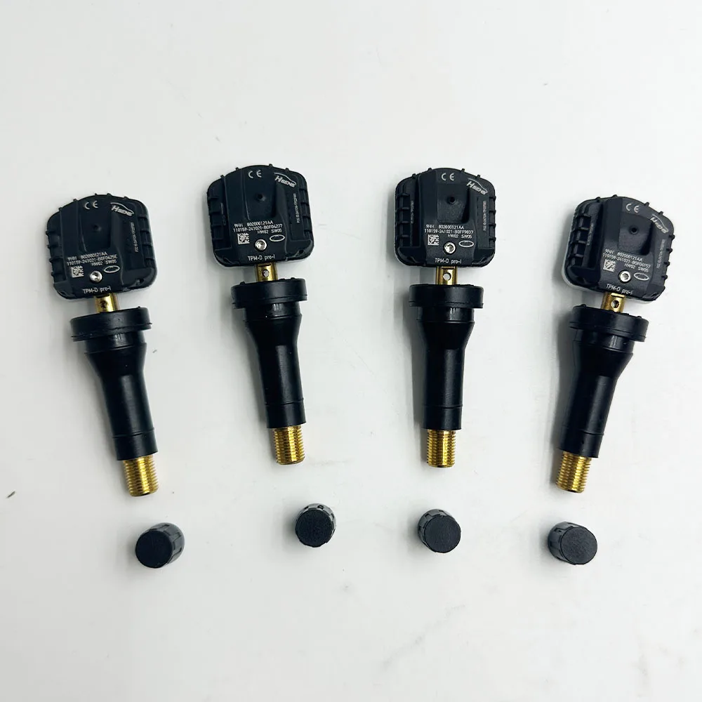 4PCS High Quality Tire Pressure Monitoring Sensor 433MHz TPMS 802000121AA 802000126AA For Chery Exploration/Explore 06 2023-2024