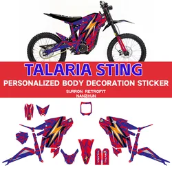 For Talaria Sting STING R MX4 TalariaSting MX-4 Motorcycle Sticker Graphics kit Sticker Decals TALARIA STING R MX4 Accessories