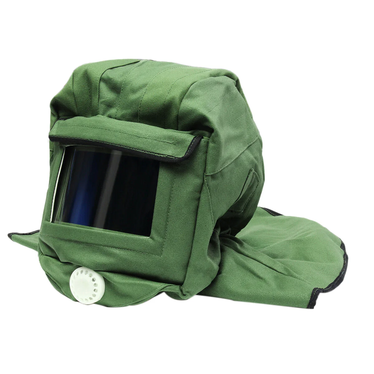 

M13KCanvas Sand Blasting Hood Cap Shawl Cap Sandblaster Mask Anti-Dust Hood Protective Gear Mask