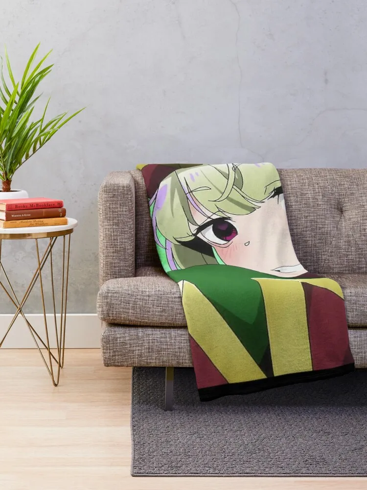 Kiwi キウィ Mahou Shoujo ni Akogarete - Gushing over Magical Girls Throw Blanket Retros Beach for winter Decoratives Blankets