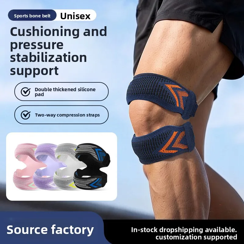 cinta-de-compressao-para-joelho-com-absorcao-de-choque-em-silicone-para-homens-e-mulheres-ideal-para-basquete-ciclismo-montanhismo-e-corrida
