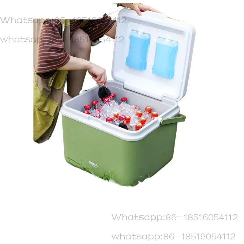 Ice Cube Incubator Refrigerated Commercial Stall Car Ice Bucket Outdoor Camping Portable Fresh-keeping Small Refrigerator