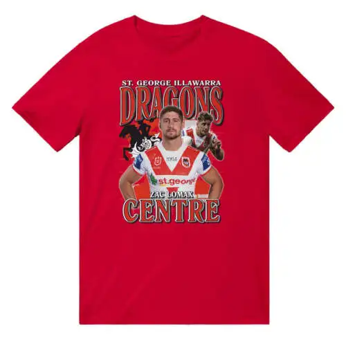 Zac Lomax St. George Dragons T-shirt