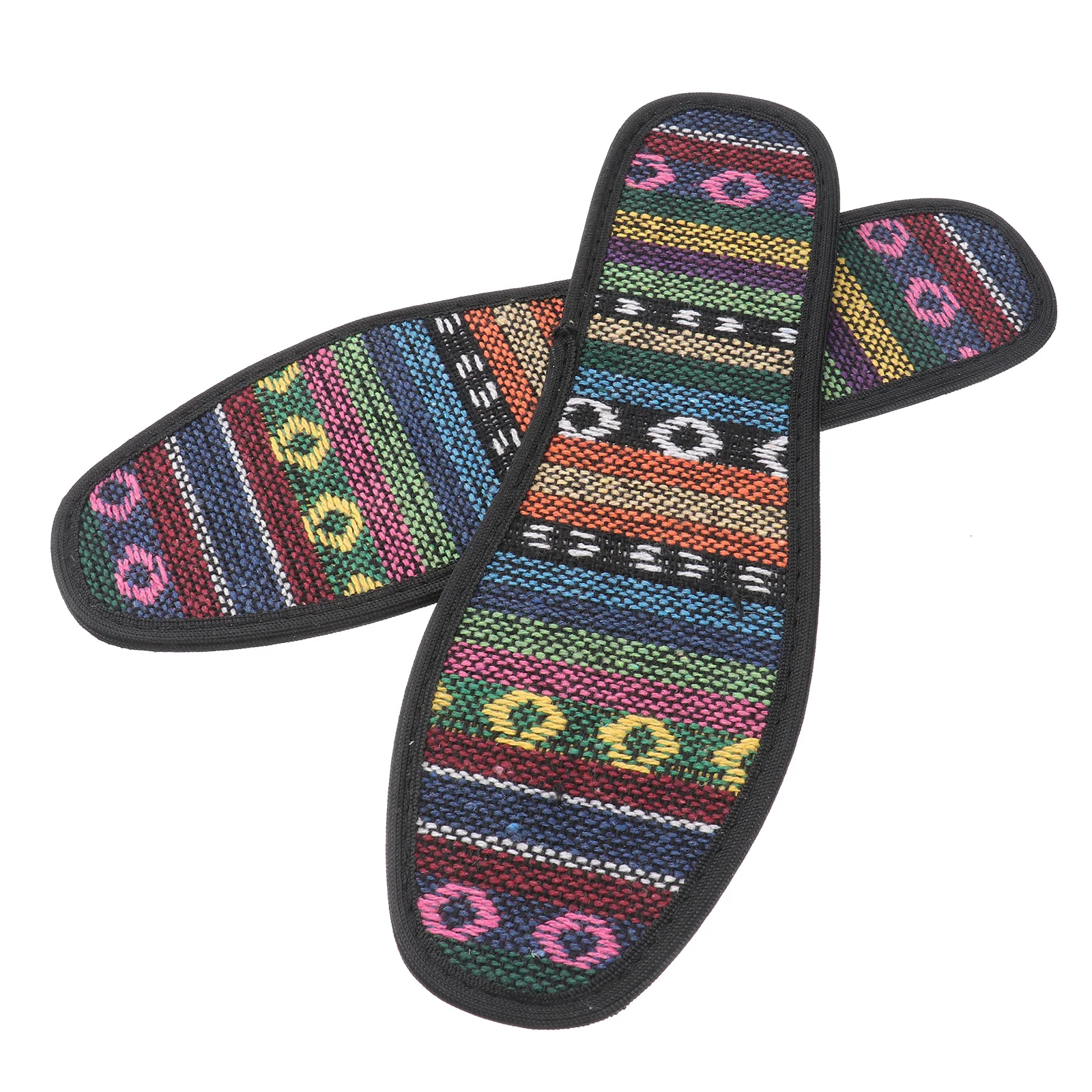 

3 Pairs Bamboo Charcoal Insoles Sweat Absorbing Odor Control Inserts Breathable Arch Support Cushion Pads Anti Slip Durability