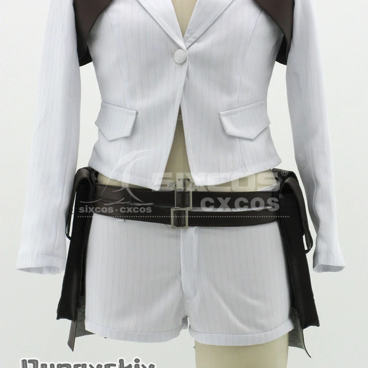 لعبة DMC 4 سيدة ماري تأثيري ازياء الصيف عادية مثير الخامس العنق قميص قطعتين مجموعات الزي سيدة ماري أنيمي شعر مستعار الدعامة الدعاوى