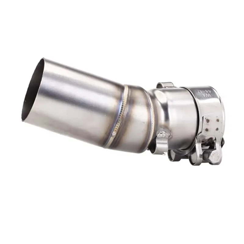For CFMoto 450 SR SS 2022 2023 2004 2025 450SR 450SS Escape Motorcycle Exhaust 51MM Muffler Mid Link Pipe Slip-On Connect Pipe