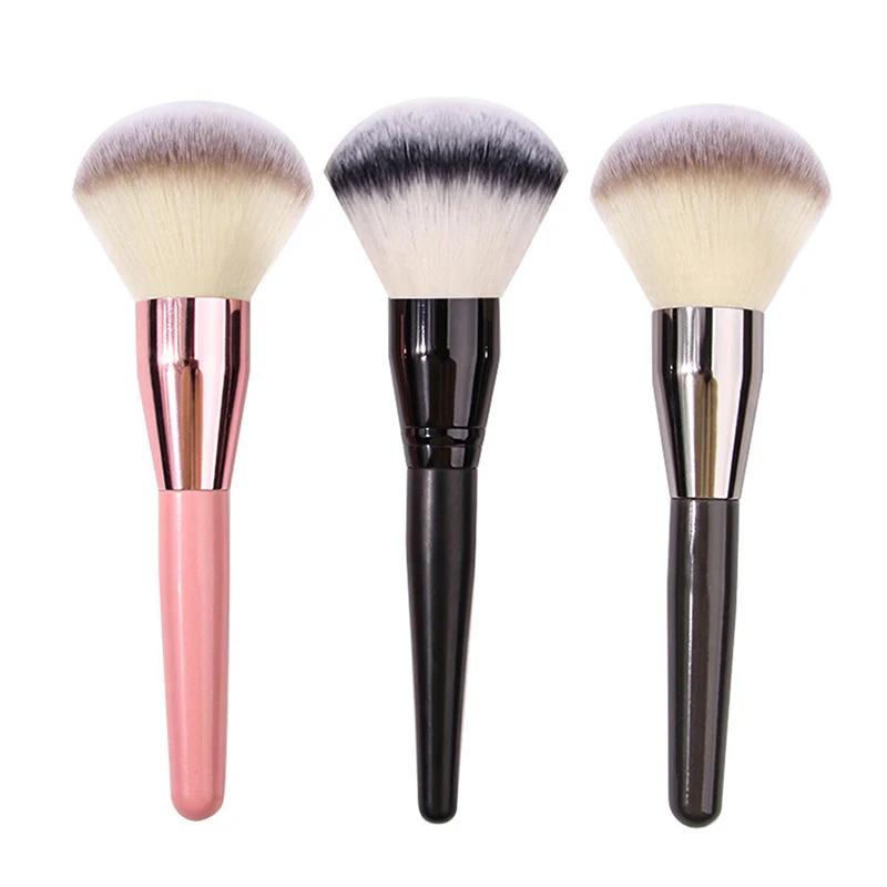 Grand pinceau de maquillage pour le visage, brosse pour fard à joues, contour du visage, fond de teint antarctique, brosse de maquillage cosmétique, outil pour fard à joues en poudre, 1PC