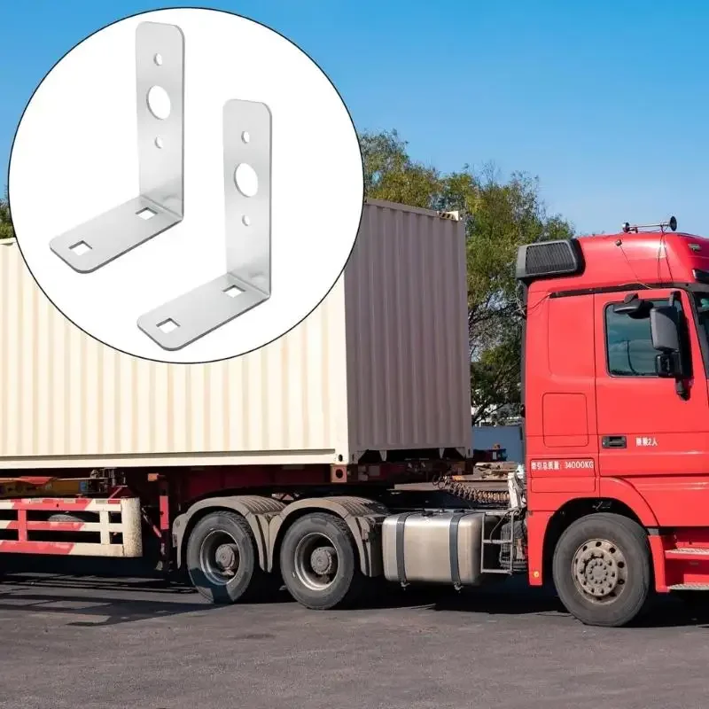 

Крепления для задних фонарей прицепа L-образные кронштейны из нержавеющей стали подходят для большинства морских прицепов для