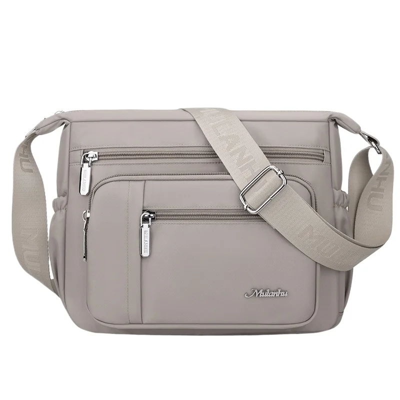 Women's Multi-Pocket Crossbody Bag Convertible Large Capacity Water-Resistant Minimalist Daily Work