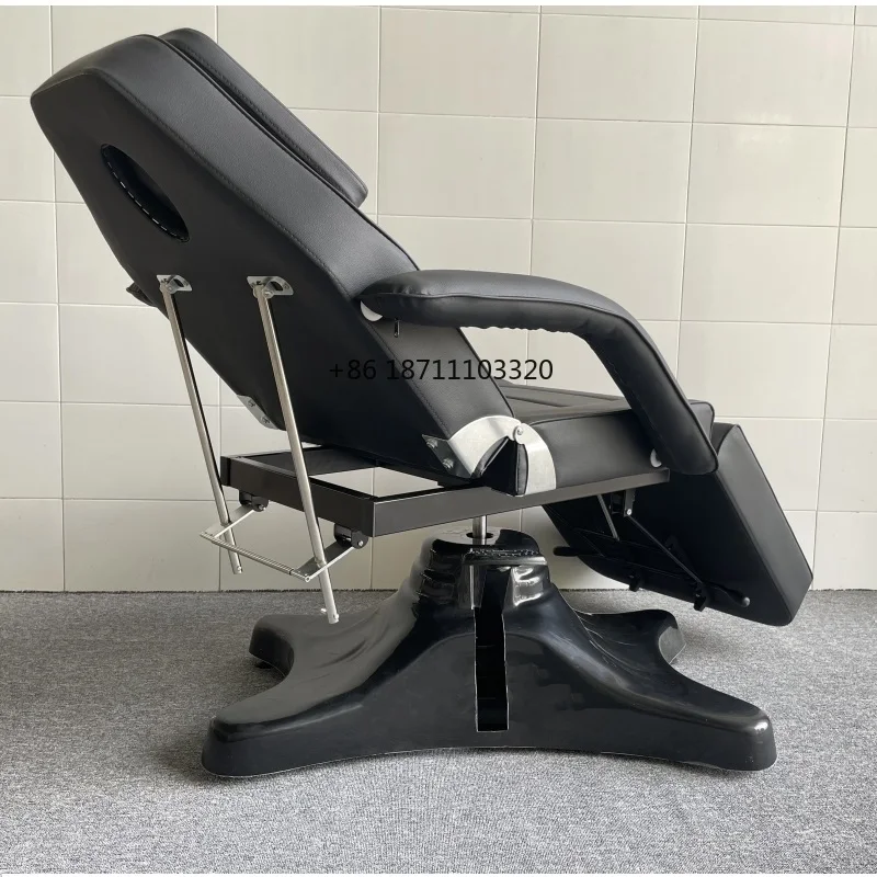 height adjustable hydraulic beauty salon facial spa massage bed Multi-function  Portable Foldable Eyelash  Lashes Tattoo Chair