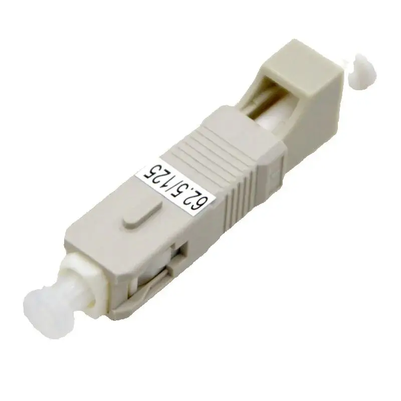 

5pcs NEW Optical Fiber Single Multimode Fast Connector SC Male revolution LC Female Adapter Power Meter Optical Test Coupler