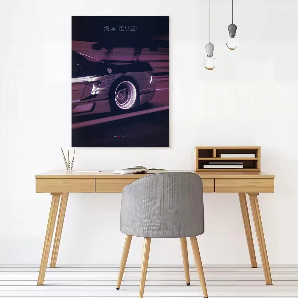 Japan Underground Car Culture 45 Printed Canvas Poster Personalized High Quality Wall Art Paintings for Room Ornaments Wand Deko
