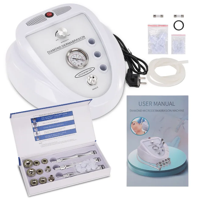 Professional household microcrystalline dermabrasion vacuum cleansing brush diamond dermabrasion machine blackhead exfoliation