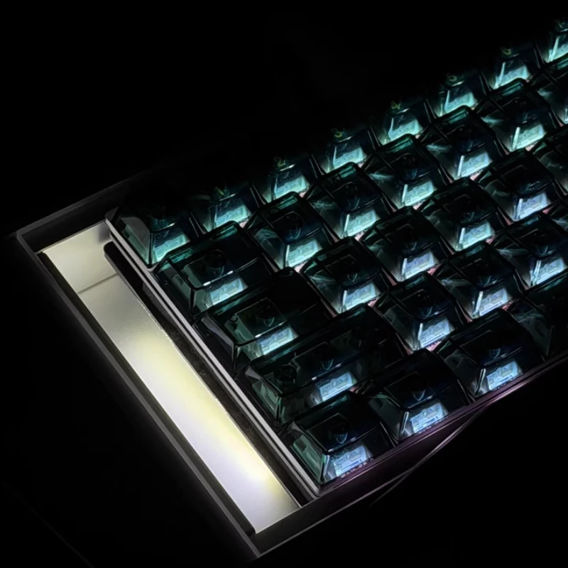 

Hot Sales Lele65 Maxum 65 Mechanical Keyboard Kit Custom Tri-mode Wireless Bluetooth 2.4G Hot-swap Gasket CNC Shell Hands on set