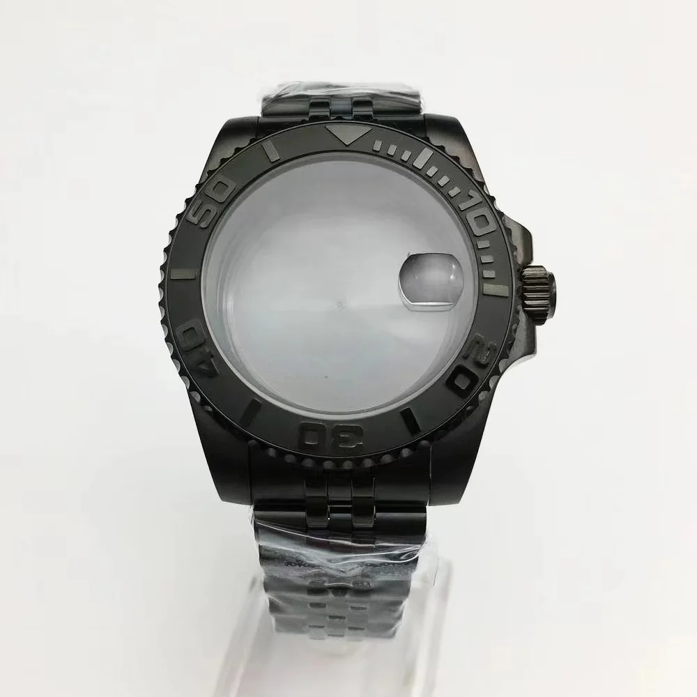 40mm-case-parts-watch-band-316-stainless-steel-sapphire-glass-men's-watch-suitable-for-nh35-nh36-miyota-8205-8215-movement