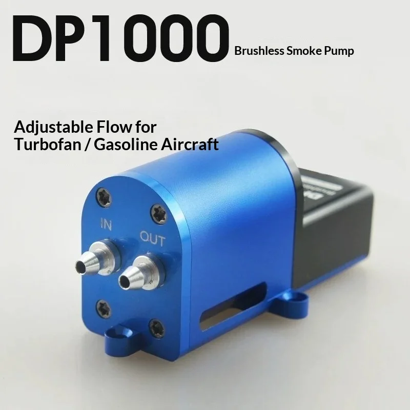 Brushless smoke pulling, turbojet  engine, adjustable flow, suitable for large model aircraft
