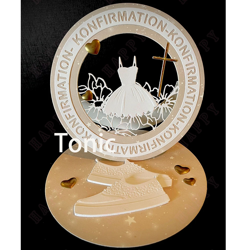 2025 New Accessories for BLD1755 #2 Metal Cutting Dies for DIY Scrapbooking Happy Pigs Mold Paper Card Embossed Template Stencil
