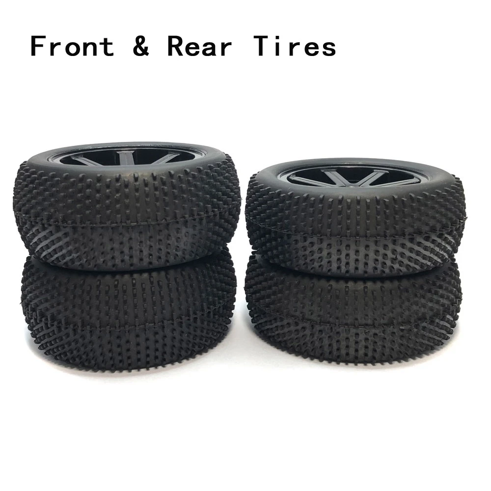 4Pcs 87mm Large Tires Tyre Wheel for Remo Hobby Smax 1621 1625 1631 1635 1651 1655 1/16 RC Car Upgrade Parts,1