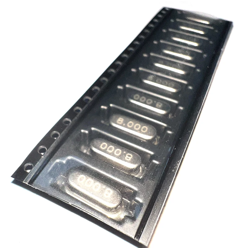 10pcs HC-49S HC49 SMD Quartz Crystal Resonator Passive Oscillator 25MHz 25M 25.000MHz