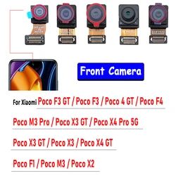 NEW Tested OEM For Xiaomi Poco F3 F4 X3 X4 GT M3 X4 Pro 5G F1 Front Small Facing Main Camera Flex Cable Module Ribbon