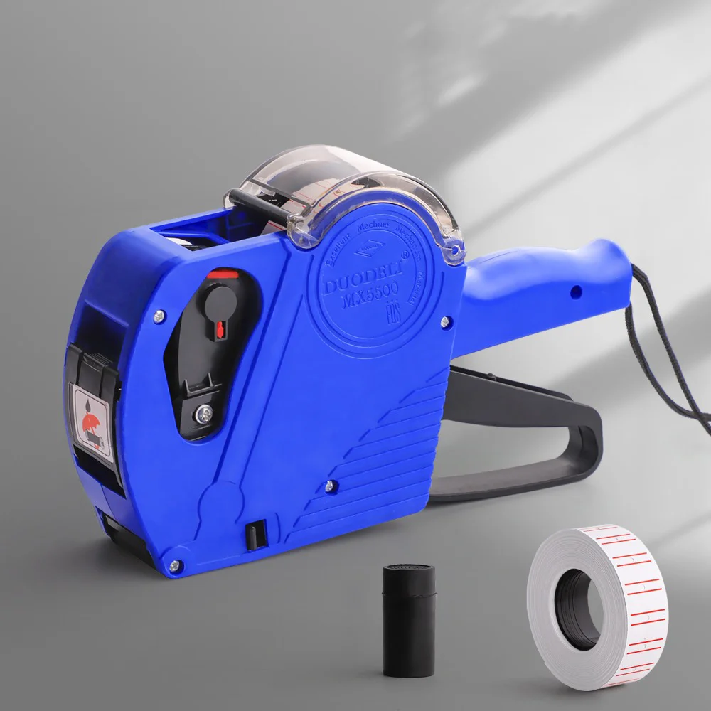 

Durable MX-5500 Price Tag Tool Tag Maker Handheld Coding Machine Label Paper Plastic Price Label Tool Supermarket