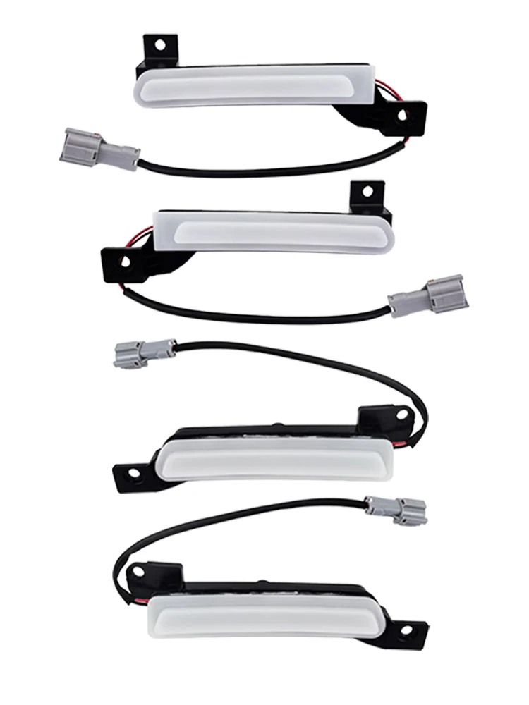 For Chery Jetour Traveler T2 Front Wheel Brow Lamp Car Light Tire Mounted Decorative Panel Lights