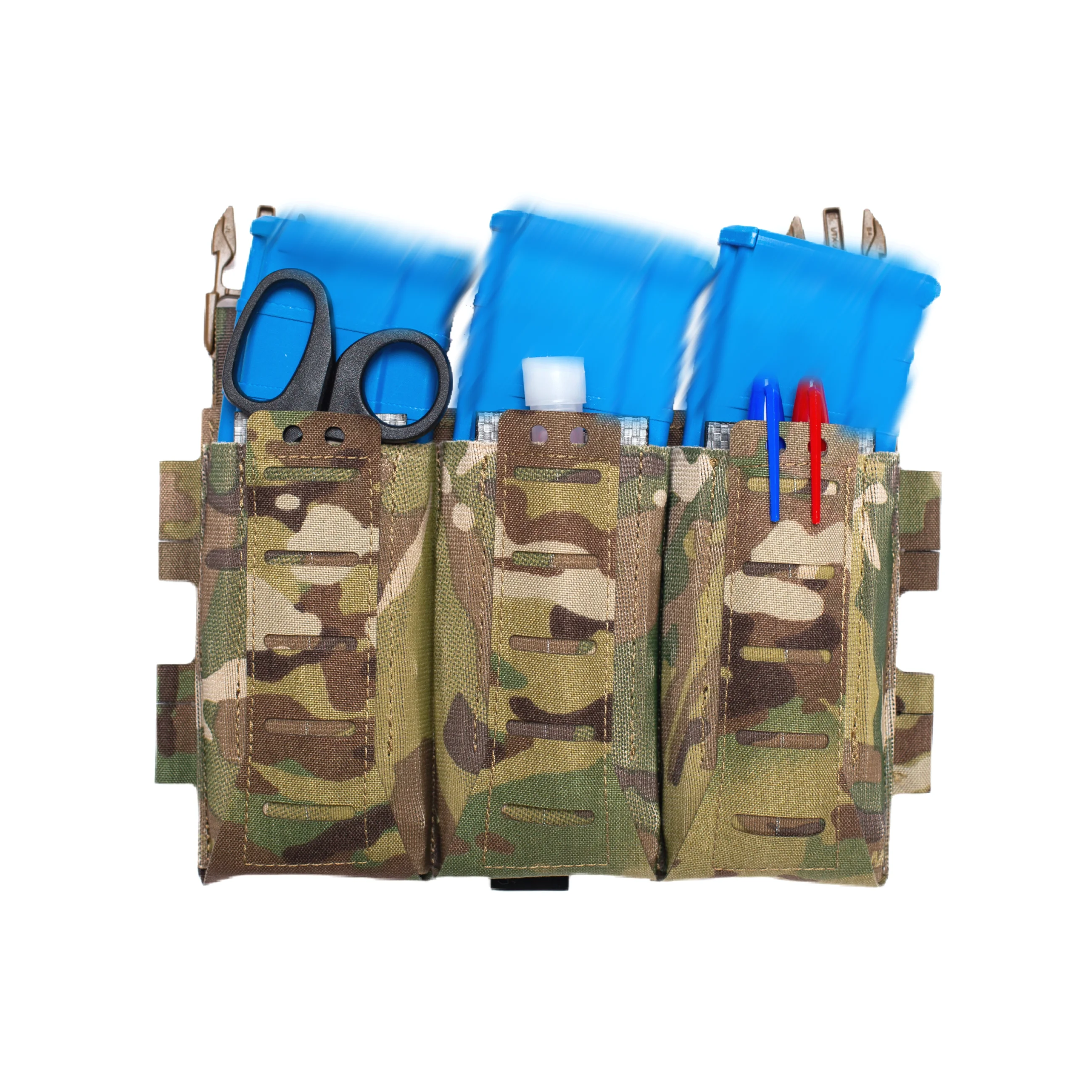 V2 Multi-functional Elastic Front Panel Triple Unit Silent Opening and Closing