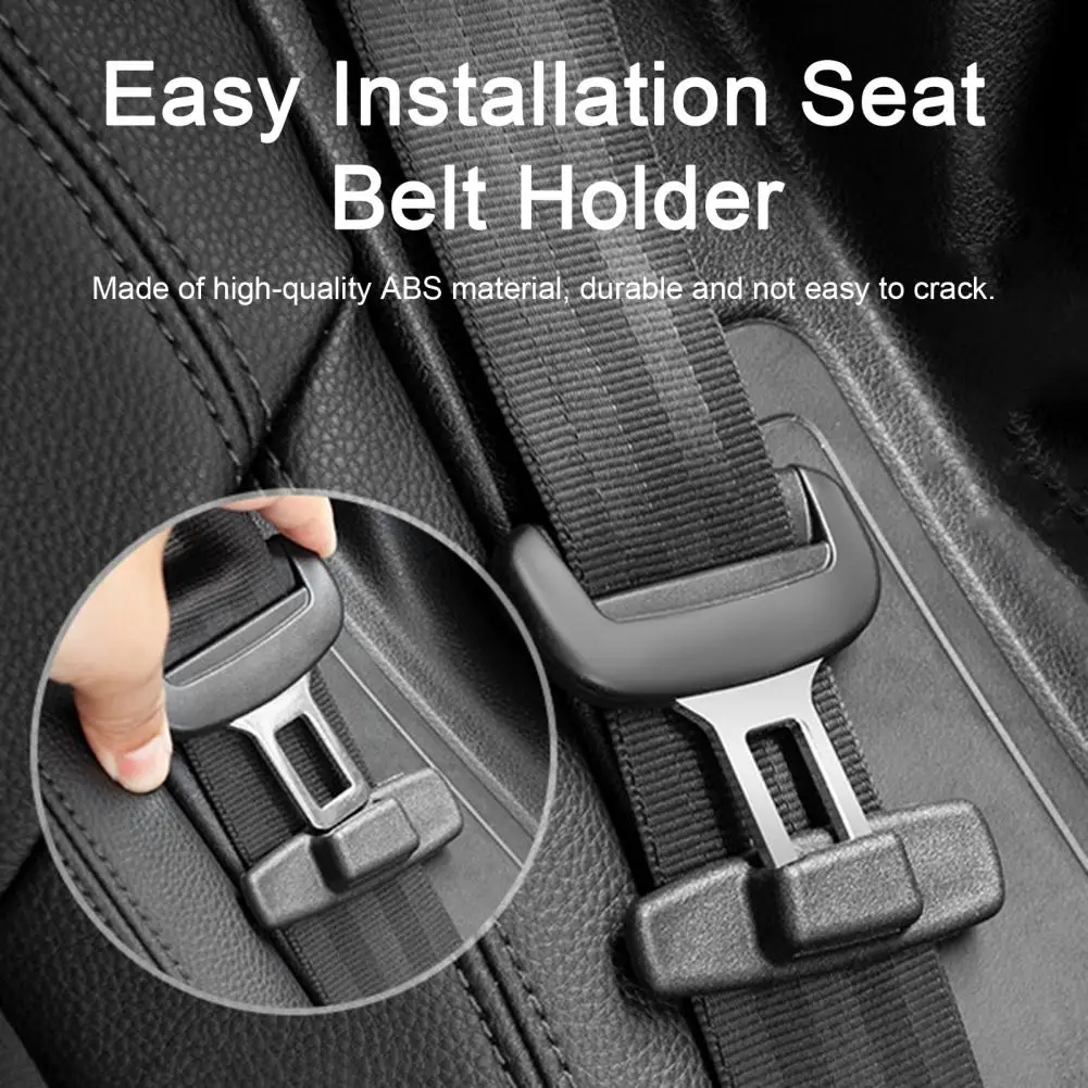 

Seat Belt Buckle Holder Universal Car Safety Belt Buckle Holder Set for Vehicle Truck Suv Noise Reducer Elastic Band Stabilizer