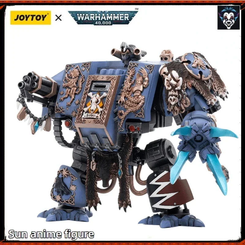 In Stock Genuine JOYTOY Dark Source Warhammer 40K Space Wolf Brutal Bjorn Guochuang Mecha Anime Model Toy Gift Collection