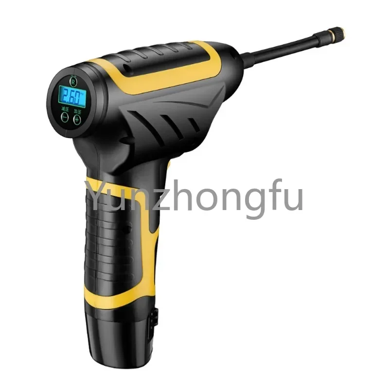 Wireless Handheld tyre pump inflator portable charging intelligent digital air  vehicletire