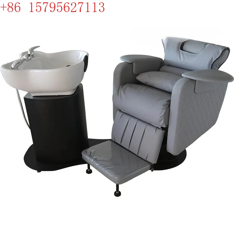 

Высококачественная электрическая кровать для парикмахерской в японском стиле с шампунем может быть откидываемая и вращающаяся, а встроенная полуликая кровать.