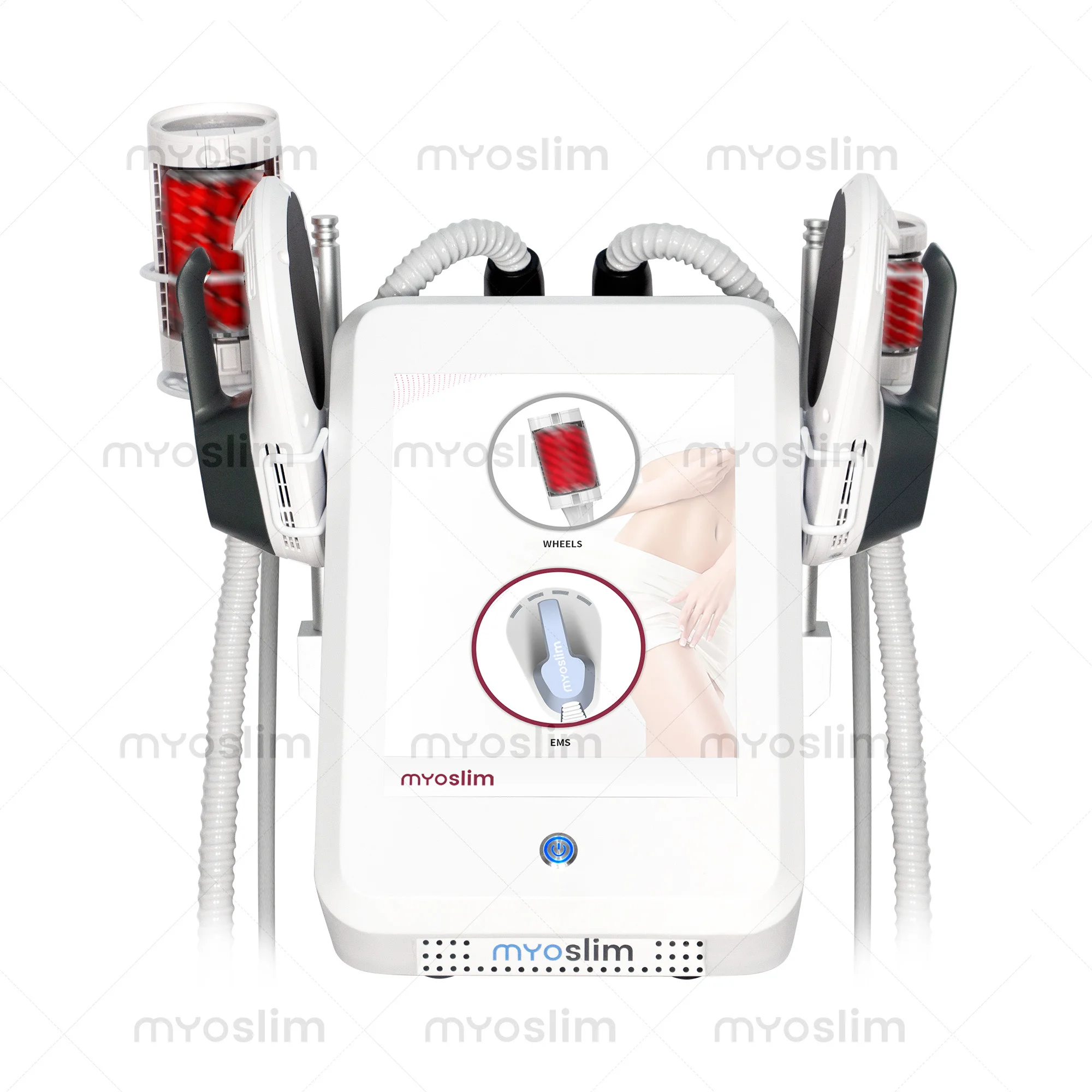 

New Myoslim Inner Ball Roller 360 Degree Rolling Cellulite Massage Weights Loss Machine Body Muscle Body Slimming Fat Removal