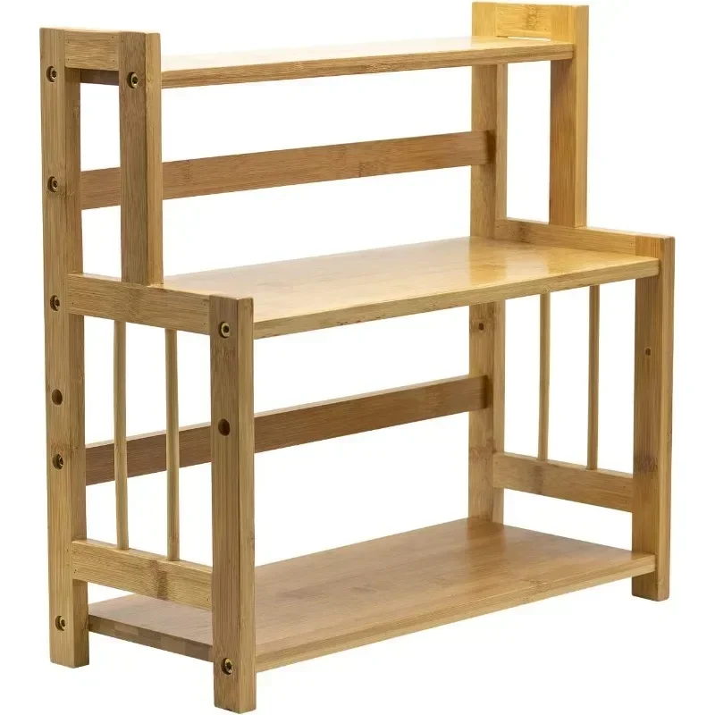 Custom Wooden Storage Rack Kitchen Seasoning Desktop Wooden Display Rack Home Cosmetics Storage Rack