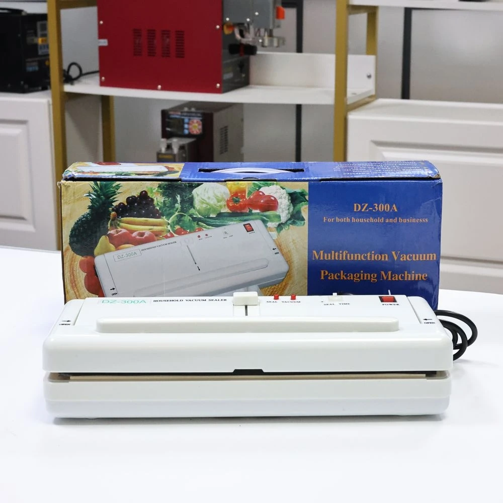 DZ-300A vacuum packaging machine Small household commercial vacuum sealing machine Food vacuum plastic sealing machine