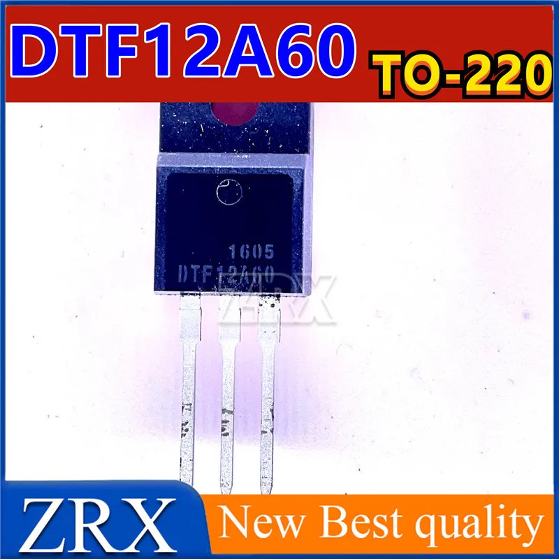 5Pcs/Lot New original DTF12A60 direct insertion TO220F transistor