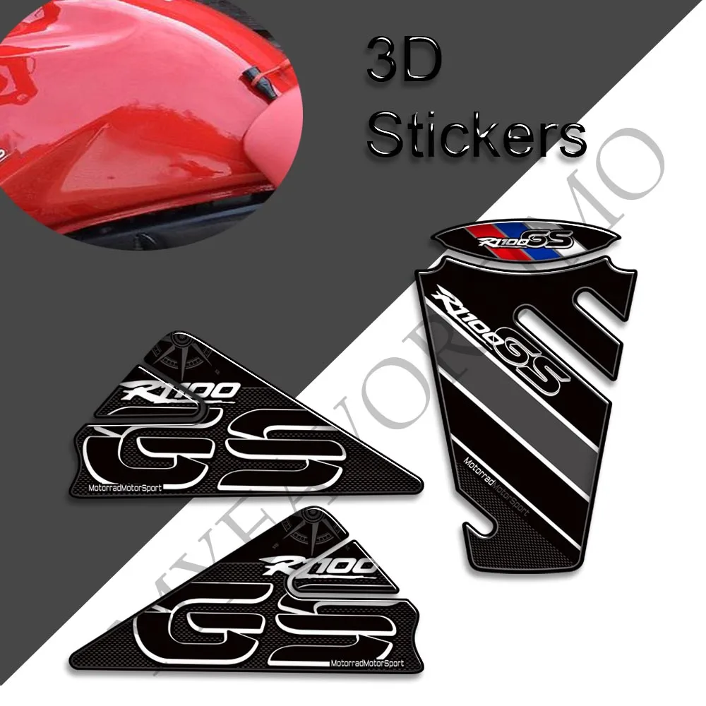 

For BMW R1100GS R 1100 GS R1100 3D Gel Stickers Motorcycle Tank Pad Grips Decals protection