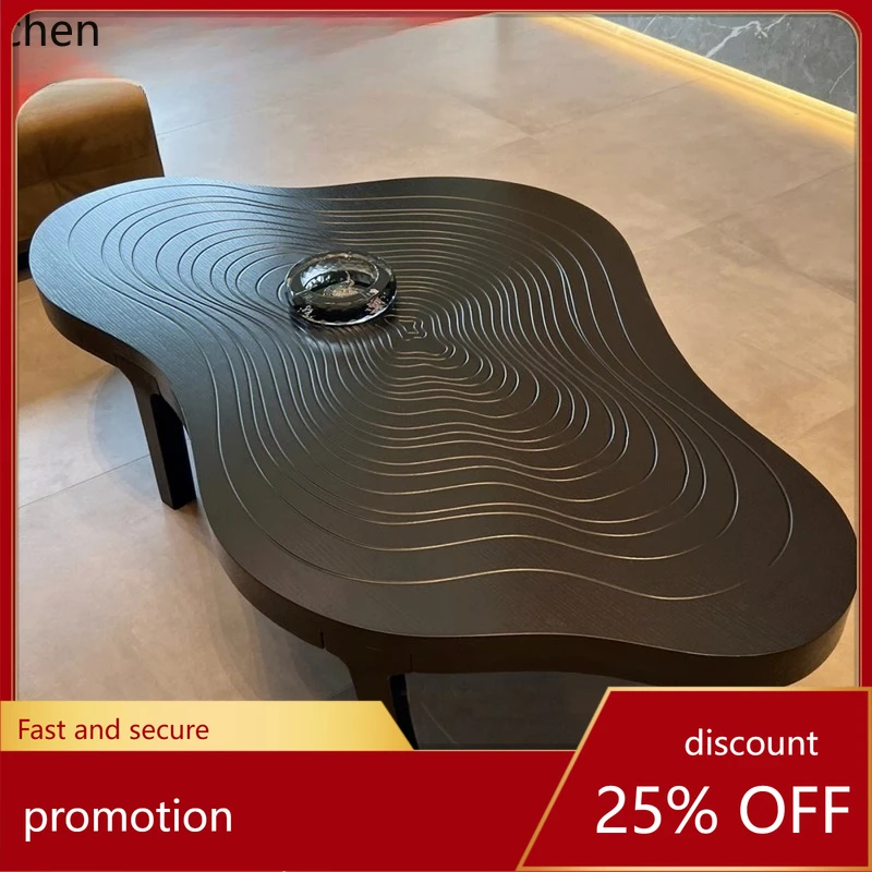 

CZ Modern Cloud Coffee Table Irregular Shape Living Room Home Small Apartment Creative Internet Celebrity Wabi-Sabi Style