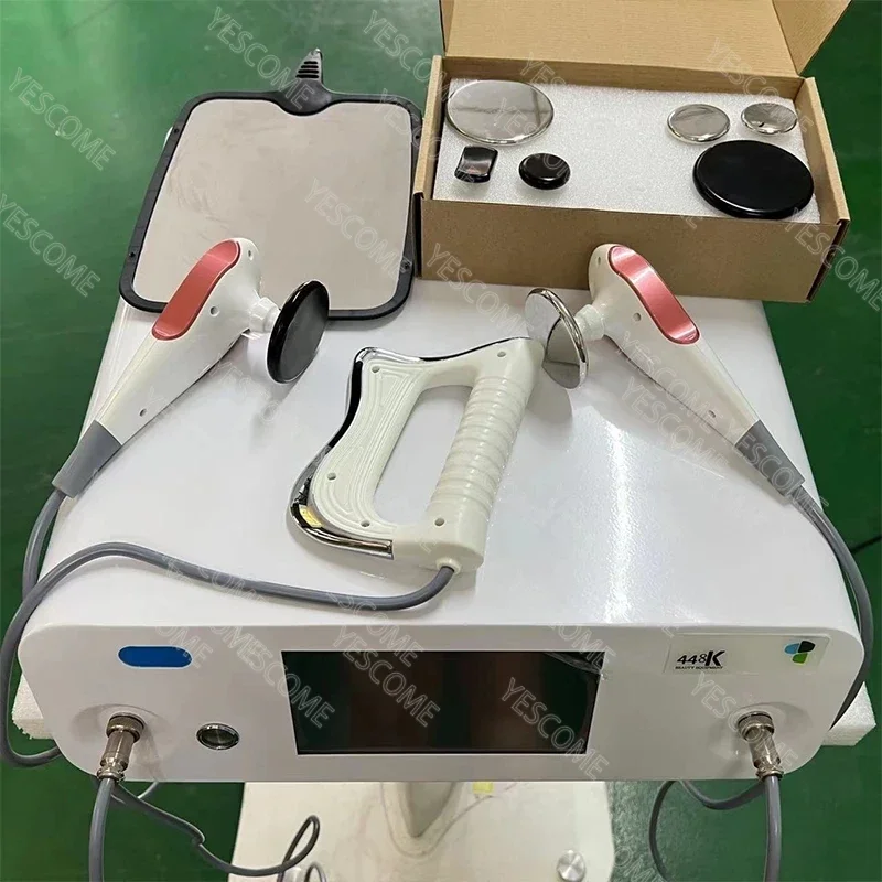 New Approved Spain INDIBA Technology Deep Beauty Body Face Reshaping Lifting System High Frequency 448KHZ Weight Lose machine