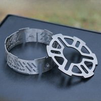 Outdoor Stove Windshield Portable Camping Stove Windproof Ring High-temperature Resistant Camping Picnic Cooking Supplies