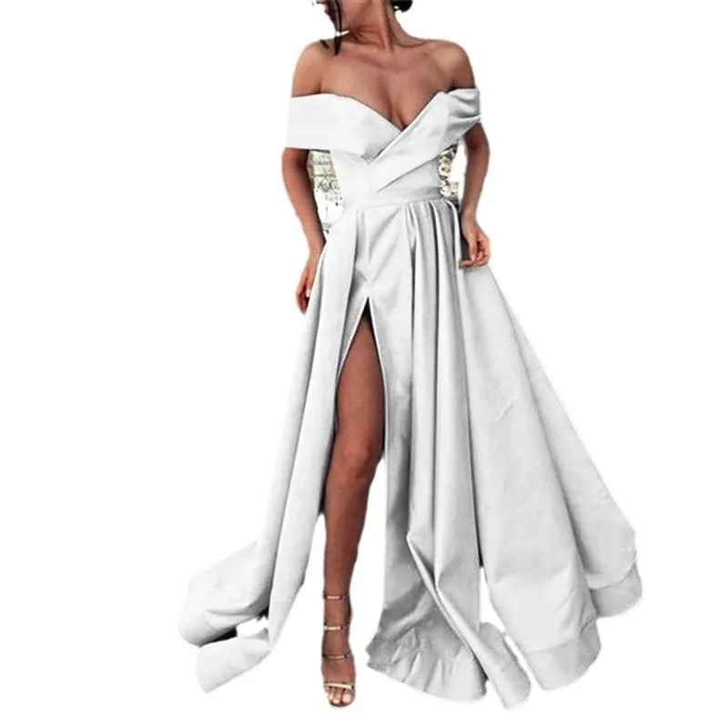 V-ne profondo da donna Dr Multi-color EBay Color Dr Sweet Sle a vita media No Sve Princ Gonna ape Wedding Dr