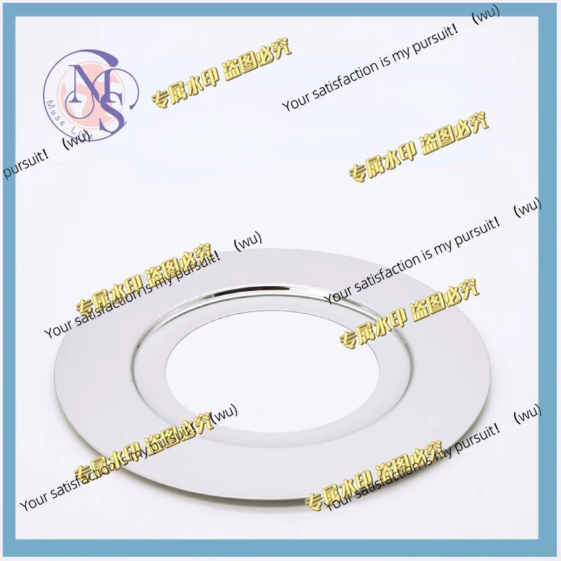 Food Waste Disposal Adapter 140/160/180 mm to 110/114 mm, Sink Mounting Ring, Stainless Steel