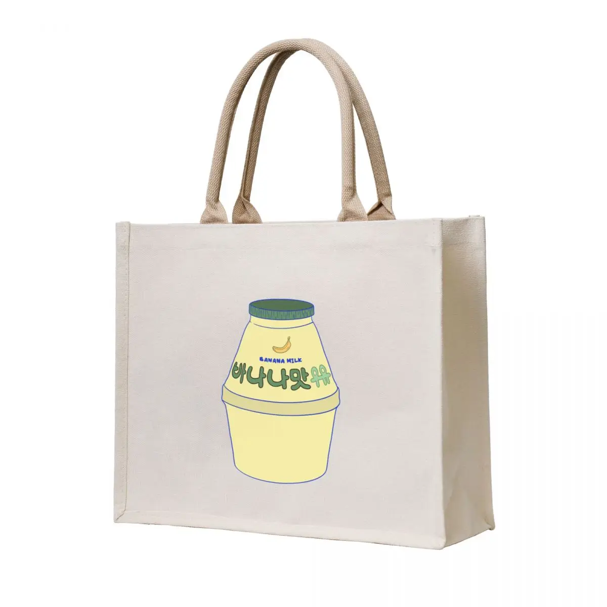 

Banana Milk Tote Bag shopping bag logo personalized tote bag luxury women shopping